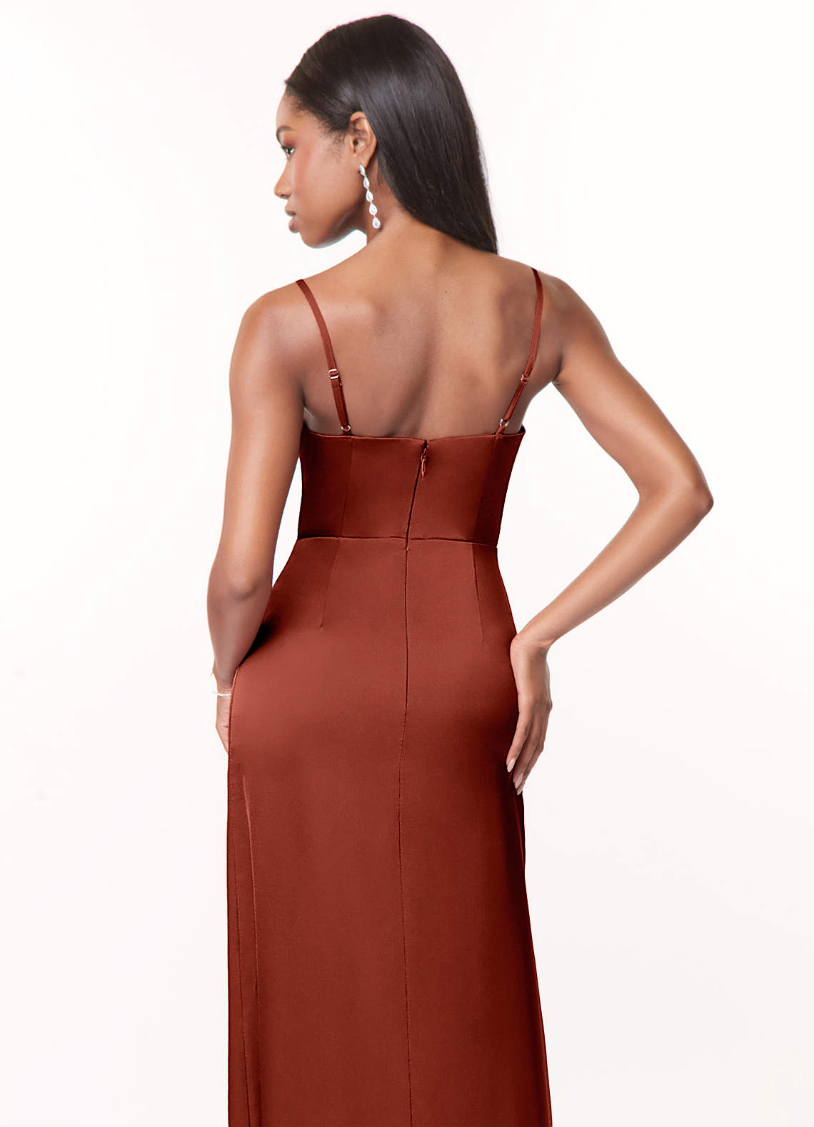 Maci Stretch Satin Dress-AZ6706383-vente finale