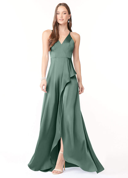 Harpie Stretch-Satinkleid-AZ5377488-vente finale