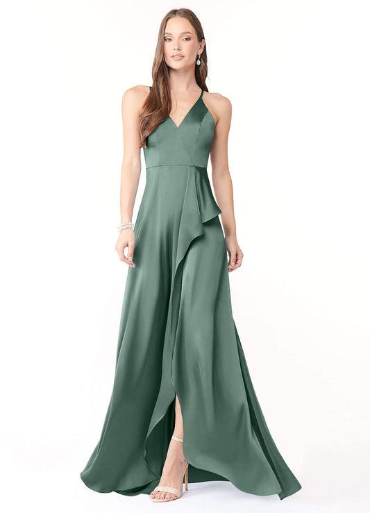 Harpie Stretch-Satinkleid-AZ5377488-vente finale