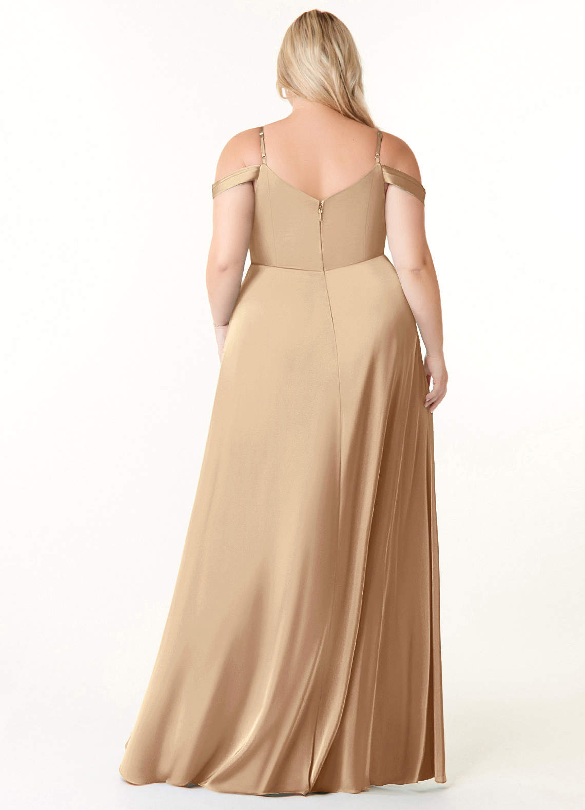 Ocean Robe En Satin Extensible-AZ38027318-vente finale