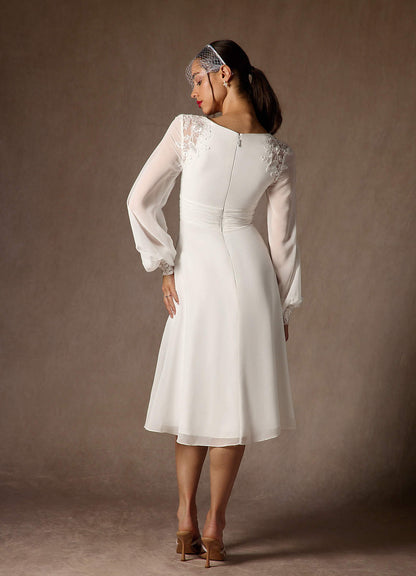 Amila Wedding Dress-AZ62443007-vente finale