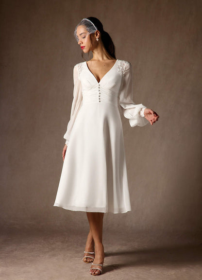 Amila Wedding Dress-AZ55123247-vente finale