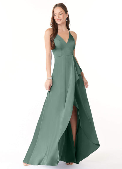 Harpie Stretch-Satinkleid-AZ5377488-vente finale